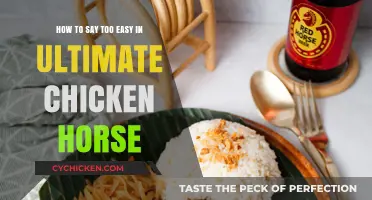 The Ultimate Guide to Saying "Too Easy" in Ultimate Chicken Horse