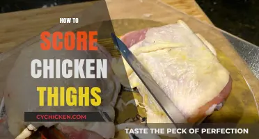 Mastering the Art of Scoring Chicken Thighs for Perfect Cooking