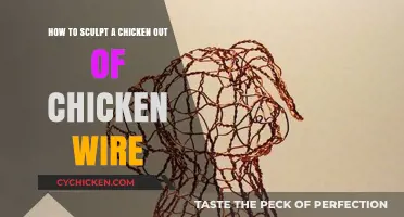 Sculpting a Chicken: Chicken Wire Art