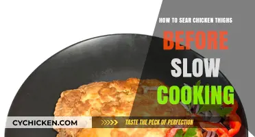 Perfectly Seared Chicken Thighs: Slow Cooker Prep Guide