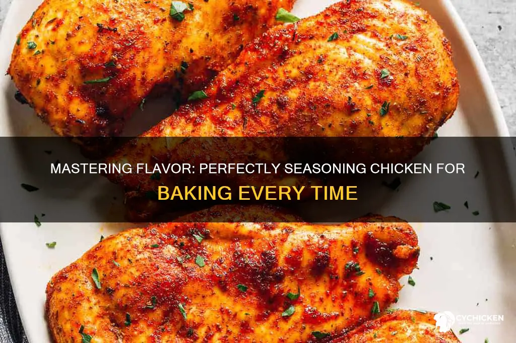 how to season a chicken for baking