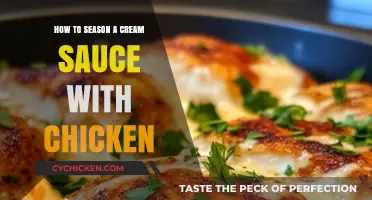 Perfectly Seasoned Cream Sauce: Elevate Your Chicken Dish with Flavor Tips