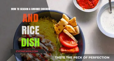Spicing Up Ground Chicken & Rice: A Simple Guide