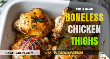Perfectly Seasoned Boneless Chicken Thighs: Simple Tips for Juicy Flavor