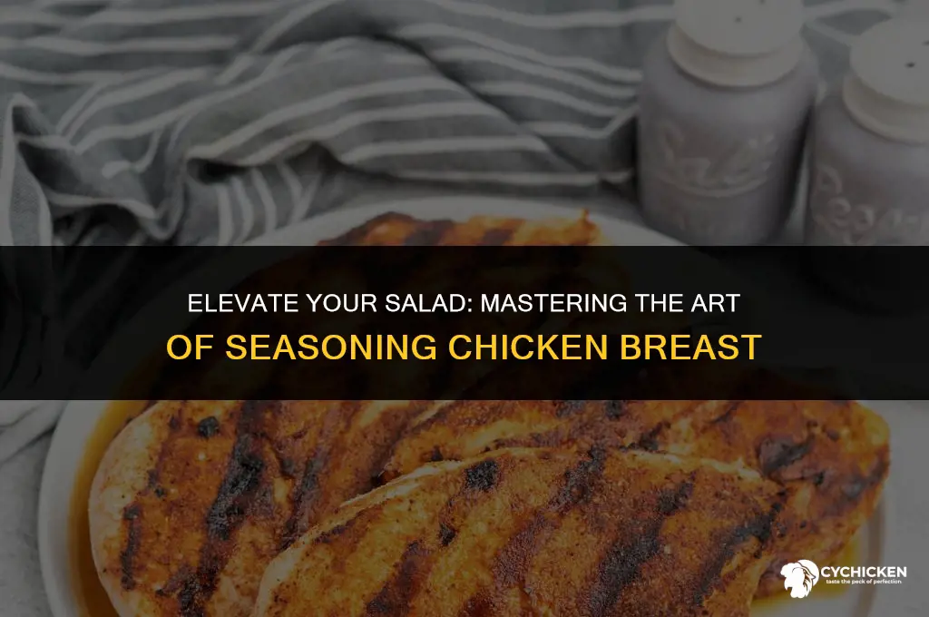 how to season chicken brest for salad