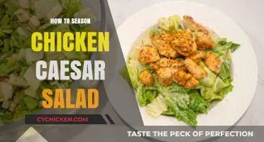 Mastering the Art of Chicken Caesar Salad Seasoning