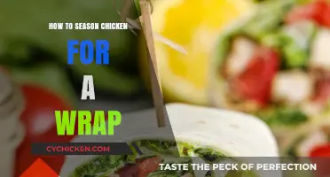 Perfectly Seasoned Chicken: Elevate Your Wrap Game with Flavorful Tips