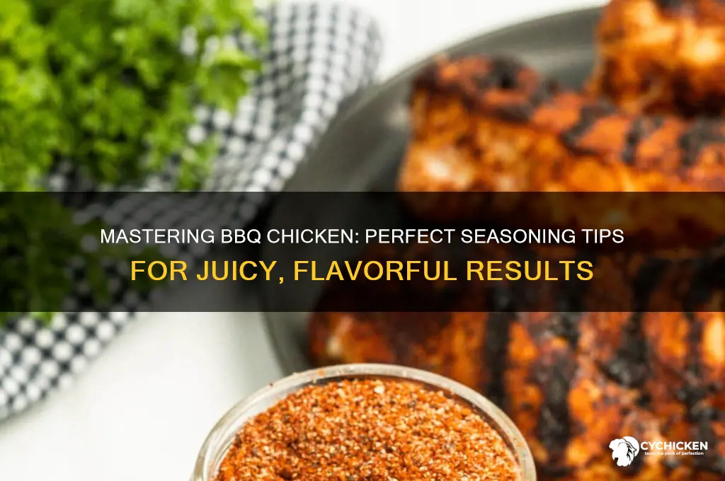 how to season chicken for bbq chicken