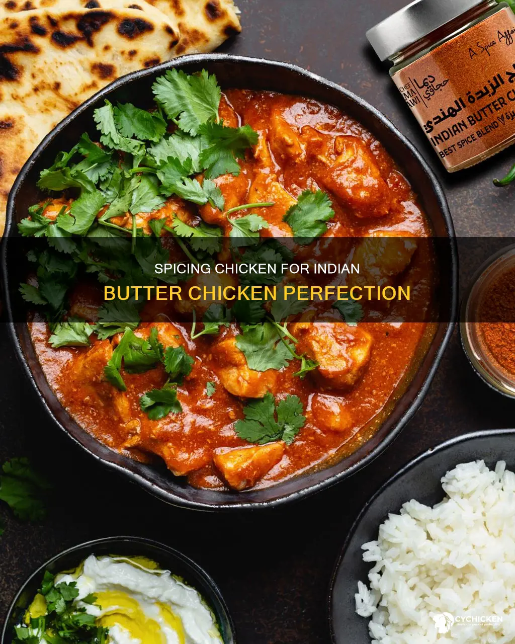 how to season chicken for butter chicken indian style