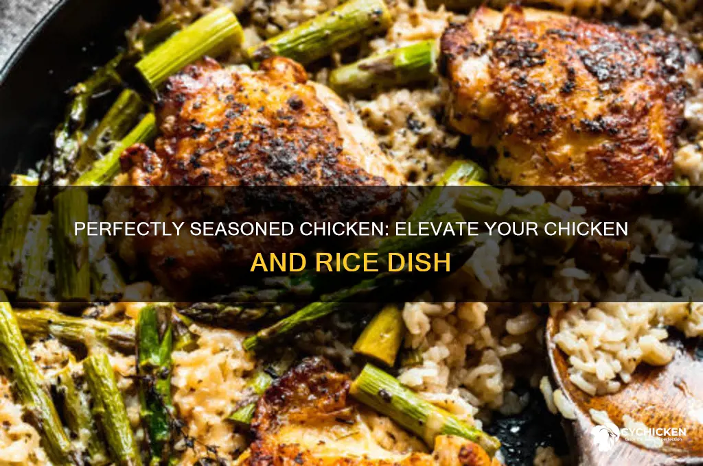 how to season chicken for chicken and rice