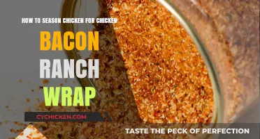 Chicken Bacon Ranch Wrap: Seasoning Secrets Revealed