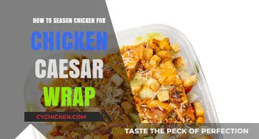 Perfectly Seasoned Chicken Caesar Wrap: Simple Tips for Flavorful Chicken
