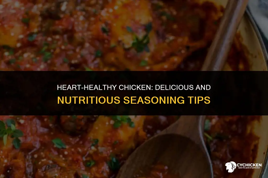 how to season chicken for heart healthy