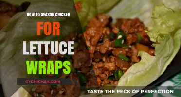 Perfectly Seasoned Chicken: A Flavorful Guide to Lettuce Wrap Mastery