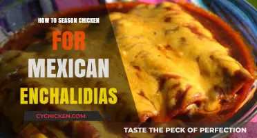 Perfectly Seasoned Chicken for Authentic Mexican Enchiladas: A Flavor Guide