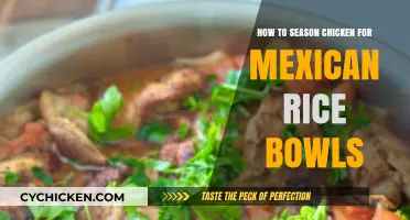 Perfectly Seasoned Chicken for Authentic Mexican Rice Bowls: A Flavor Guide