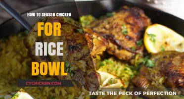 Perfectly Seasoned Chicken: Elevate Your Rice Bowl with Flavorful Tips