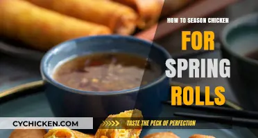 Perfect Spring Roll Chicken: Easy Seasoning Tips for Juicy Flavor