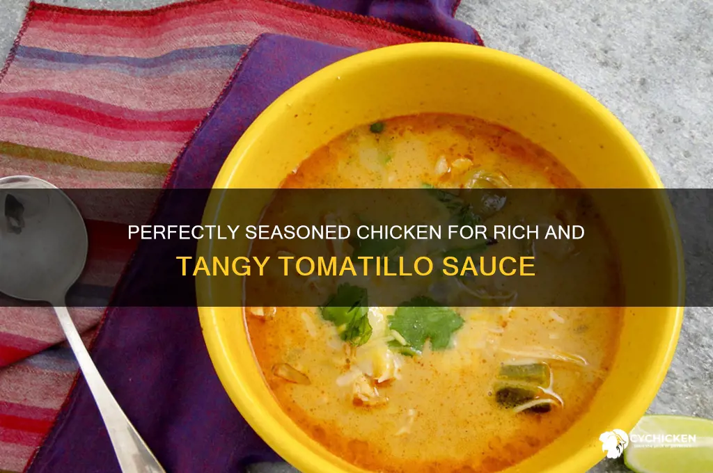 how to season chicken for tamatilla sauce
