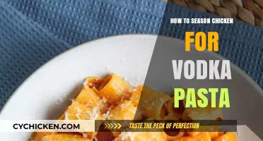 Perfectly Seasoned Chicken for Creamy Vodka Pasta: A Flavor Guide