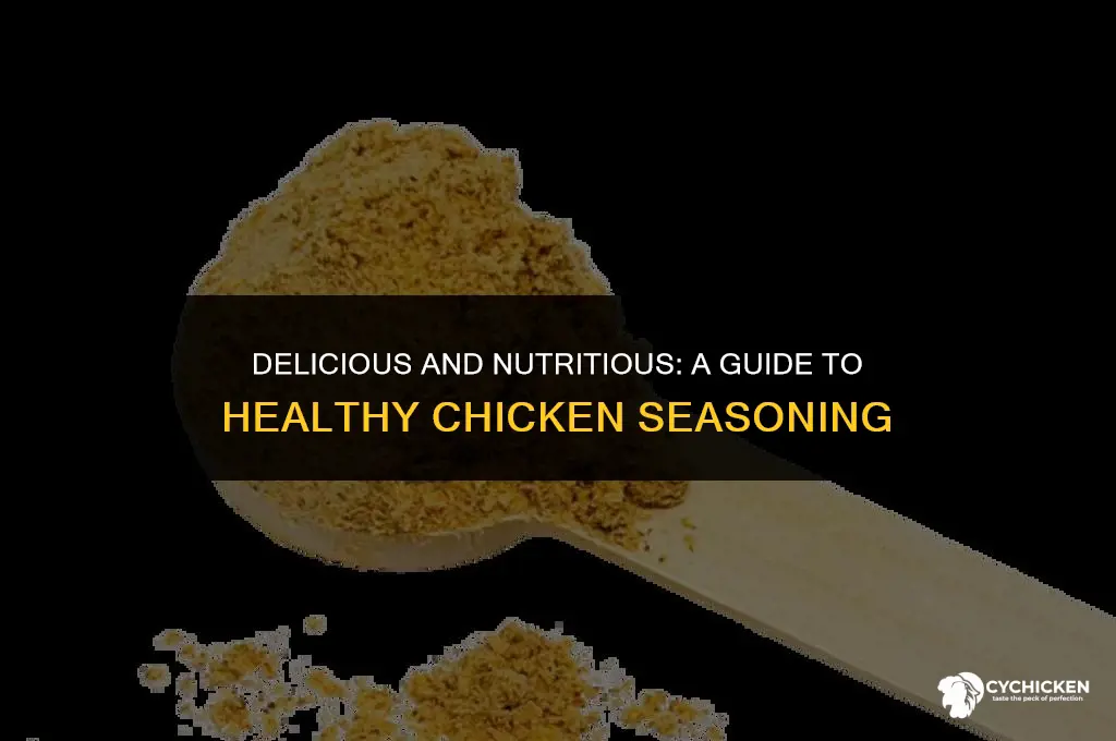 how to season chicken healthy