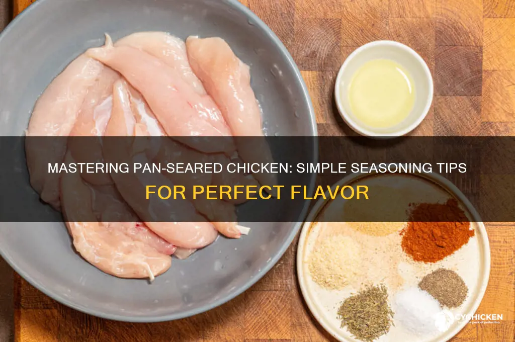 how to season chicken in a pan