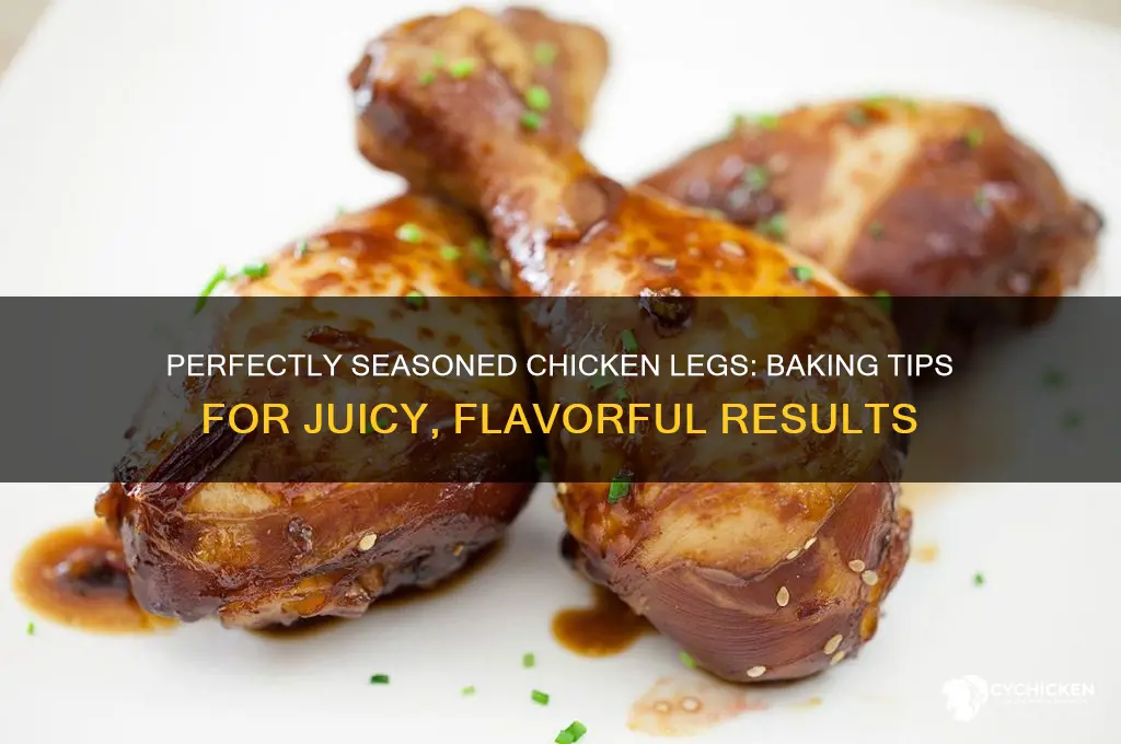 how to season chicken legs for baking