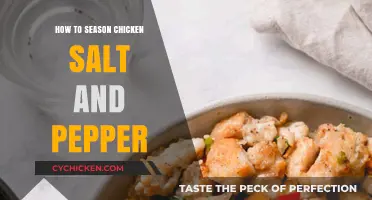 Mastering the Art of Seasoning Chicken with Salt and Pepper
