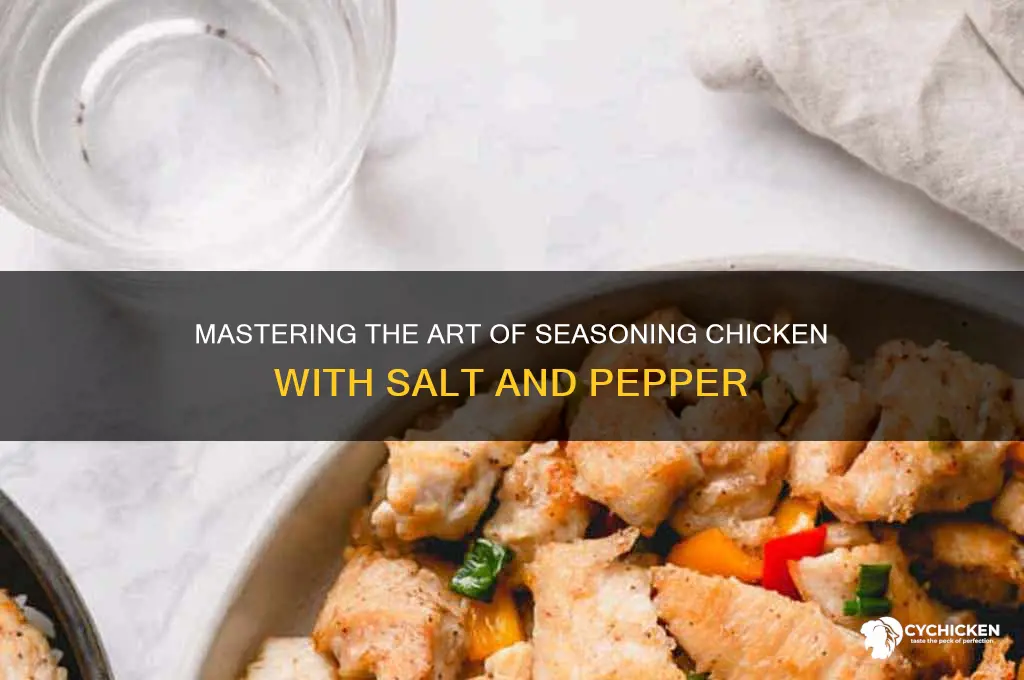 how to season chicken salt and pepper