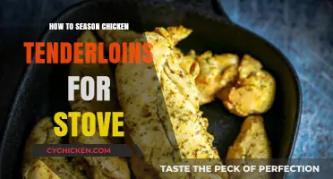 Perfectly Seasoned Chicken Tenderloins: Stove-Top Cooking Tips & Tricks