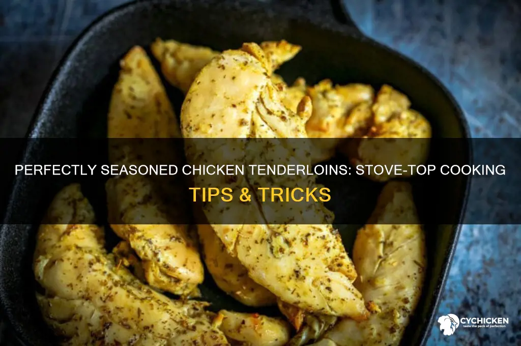 how to season chicken tenderloins for stove