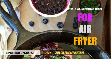 Perfectly Crispy Air Fryer Chicken Thighs: Easy Seasoning Tips