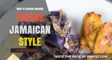 Jamaican-Style Chicken Thighs: A Flavorful Seasoning Guide for Perfect Taste
