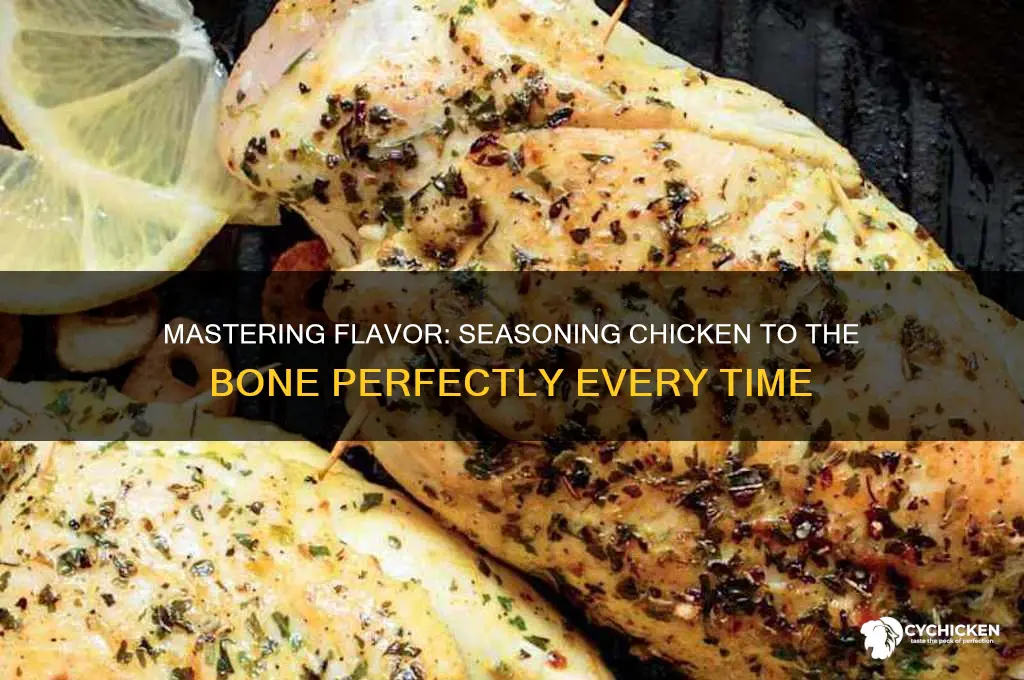 how to season chicken to the bone