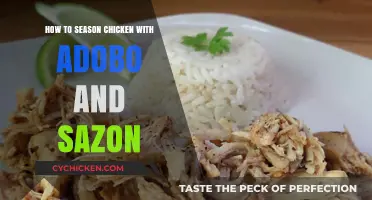 Flavorful Chicken: Mastering Adobo and Sazon Seasoning Techniques