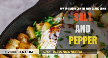 Garlic, Onion, Salt & Pepper Chicken: The Perfect Seasoning Blend