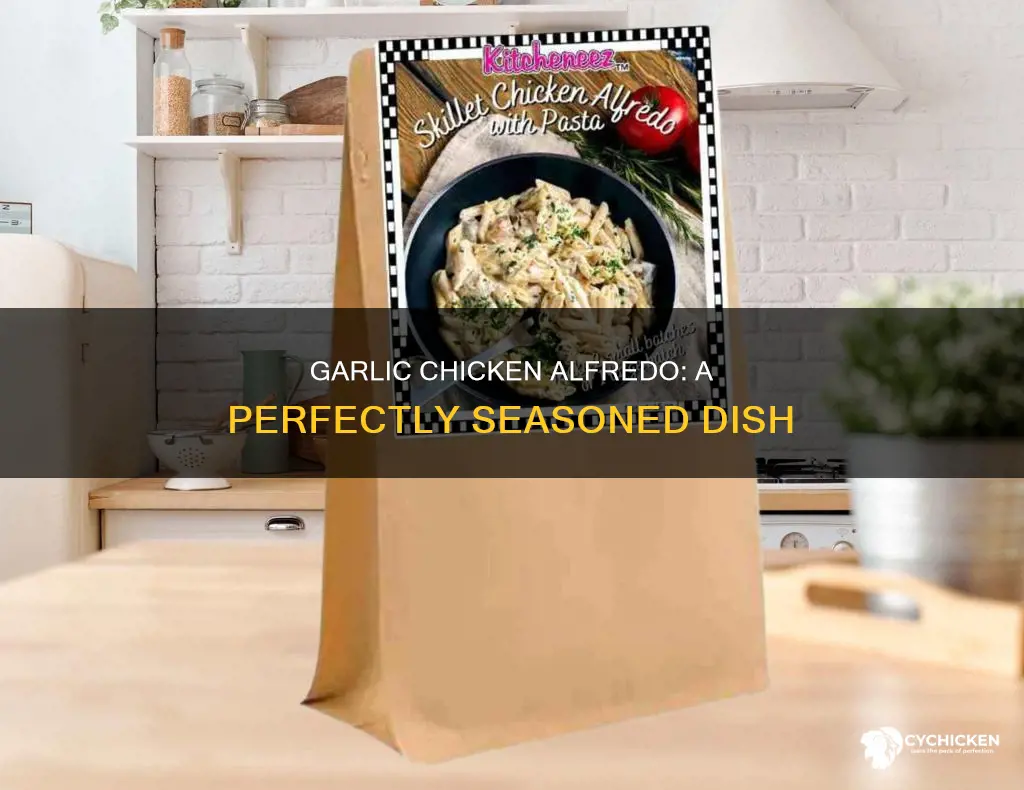 how to season chicken with garlic powder in alfredo
