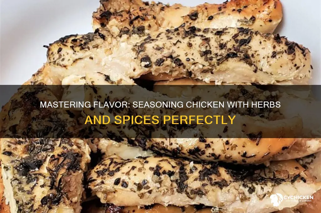 how to season chicken with herbs and spices