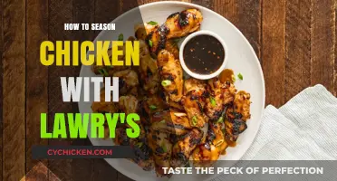Mastering Flavor: Seasoning Chicken Perfectly with Lawry's Seasoned Salt