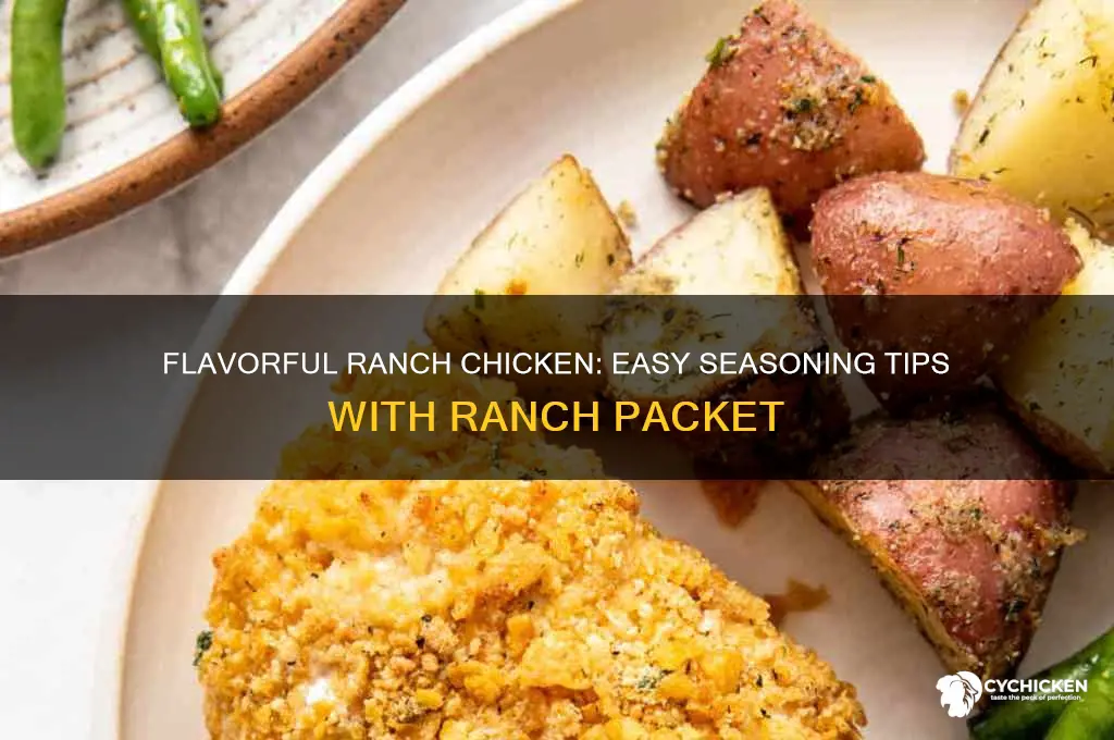 how to season chicken with ranch packet