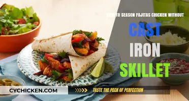 Fajitas Chicken: Seasoning Without a Cast Iron Skillet
