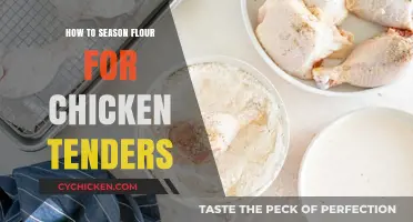 Perfectly Seasoned Flour for Crispy, Flavorful Chicken Tenders: A Guide