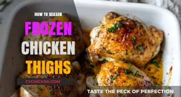 Perfectly Seasoned Frozen Chicken Thighs: Easy Tips for Flavorful Results