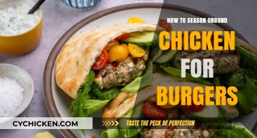 Perfectly Seasoned Ground Chicken Burgers: Simple Tips for Juicy Flavor