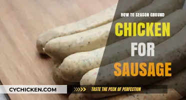 Mastering Flavor: Seasoning Ground Chicken for Perfect Homemade Sausage