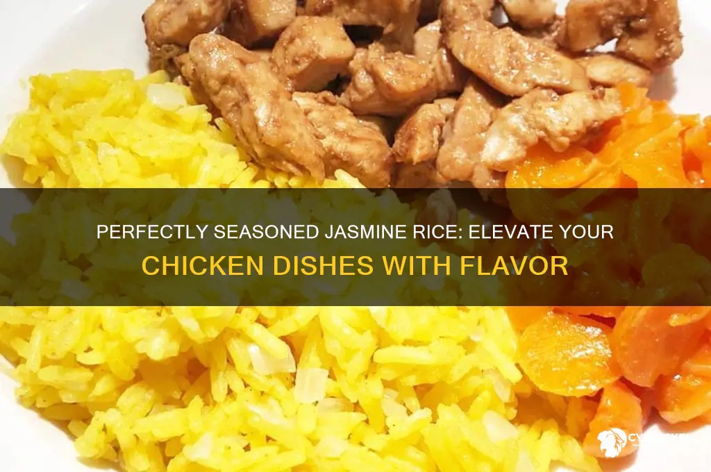 how to season jasmine rice for chicken