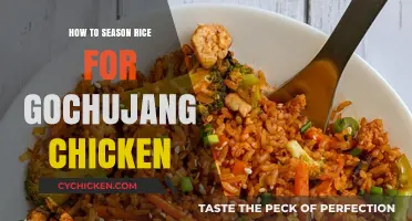 Perfectly Seasoned Rice for Gochujang Chicken: Simple Tips & Tricks