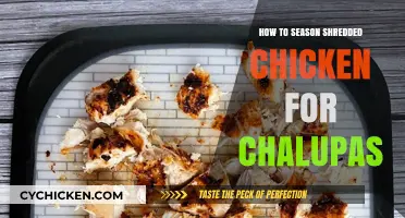 Perfectly Seasoned Shredded Chicken: Elevate Your Chalupa Game with Flavor