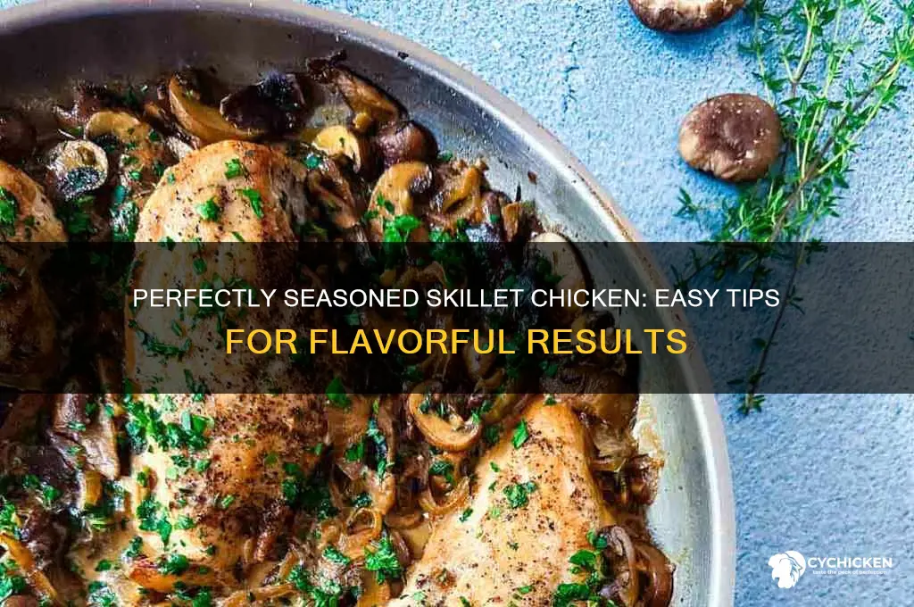 how to season up chicken in a skillet