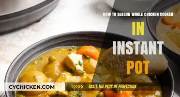 Instant Pot Perfection: Mastering the Art of Seasoning Whole Chicken